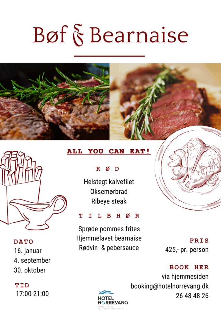 Bøf og bearnaise information